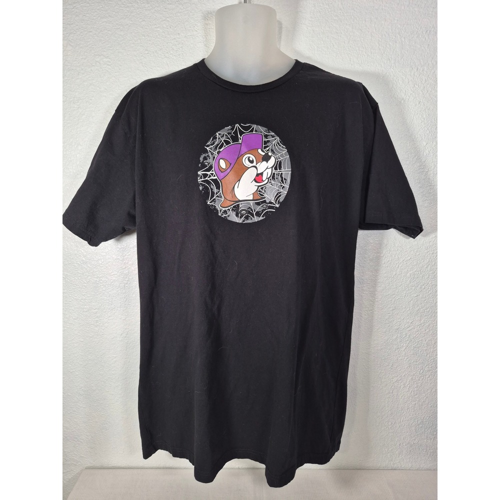 Buc-ee's Halloween 2025 Put A Spell On Me Black Graphic T-Shirt Mens XL Cotton